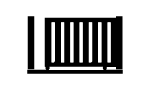 auto sliding gates icon