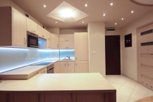 modern kitchen under cabinet lighting