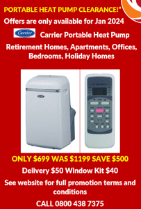 CARRIER PORTABLE HEAT PUMP OFFER